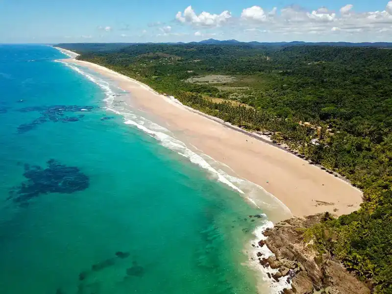 Praia em Itacaré, Bahia